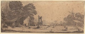 Garden, Plate 1 from the Series "The Four Landscapes"