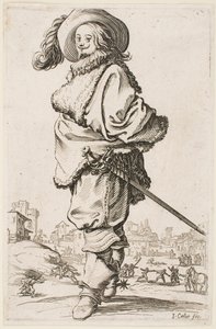 Gentleman in a Fur-Trimmed Cloak