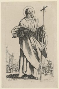 Saint Philip, Plate 11 of the Series "Jesus, the Twelve Apostles and Mary"