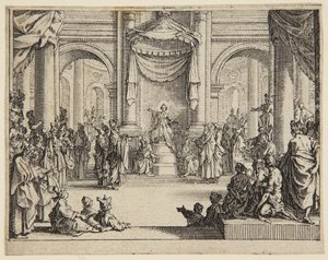 Infant Jesus Among the Doctors by Jacques Callot