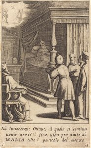 Innocent VIII by Jacques Callot