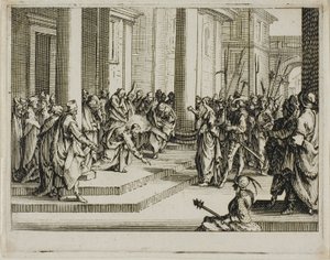 Jesus and the Adulterous Woman, from The New Testament