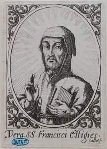 The True Effigy of Saint Francis (Lieure 370, Meaume 142)