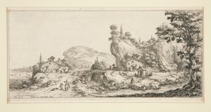 Landscape #6 from Landscapes for Giovanni de Medici
