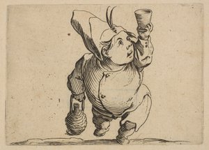 The Drinker Viewed from the Front, from Varie Figure Gobbi
