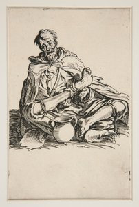 The Sickly - No. 13 of The Beggars by Jacques Callot