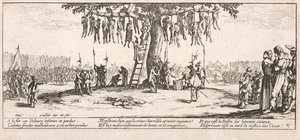The Hanging by Jacques Callot