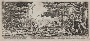 The Miseries and Misfortunes of War (plate 17) by Jacques Callot