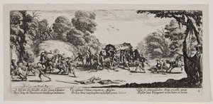 The Miseries and Misfortunes of War (plate 8) by Jacques Callot