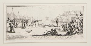 The Great Miseries of War: No. 12 - L by Jacques Callot