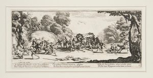 Les grandes miseres de la guerre: No. 8 - L by Jacques Callot