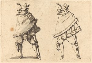 Man Wrapped in His Mantle