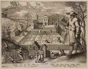 March, from the series “The Months” by Jacques Callot