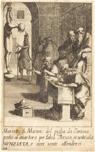 Mariotto di Martino by Jacques Callot