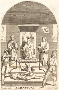 Martyrdom of Saint Erasmus by Jacques Callot