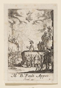 Martyrdom of Saint Paul the Apostle by Jacques Callot