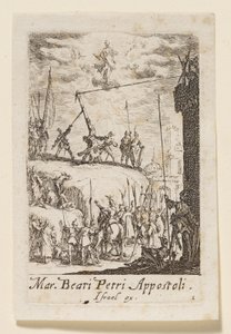 Martyrdom of Saint Peter the Apostle by Jacques Callot