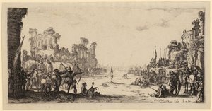 Martyrdom of Saint Sebastian by Jacques Callot