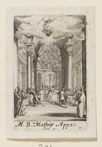 Matthew the Apostle by Jacques Callot