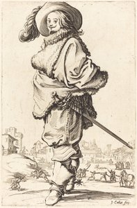 Noble Man with Fur Plastron