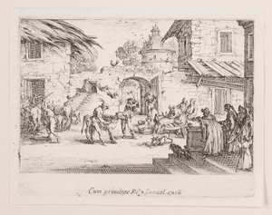 The Large Calf is Killed, from the Series The Life of the
