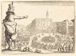 Piazza della Signoria, Florence, c. 1622