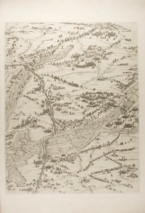 Plate Three from The Siege of La Rochelle by Jacques Callot