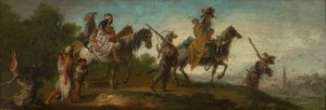 Gypsy Procession by Jacques Callot