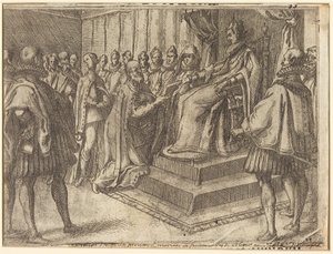 Reception of the Envoy of Poland by Jacques Callot