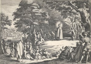 Saint Amond by Jacques Callot