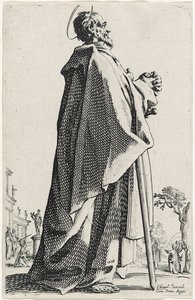 Saint Matthew (The Large Apostles) by Jacques Callot
