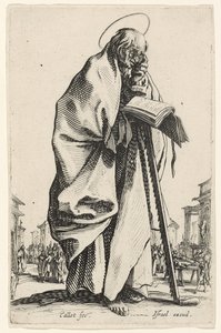 Saint Simon (The Large Apostles) by Jacques Callot