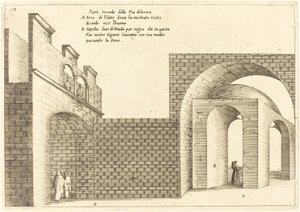Second Part of the Via Dolorosa by Jacques Callot