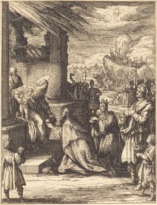 The Adoration of the Magi by Jacques Callot