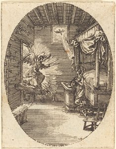The Annunciation by Jacques Callot