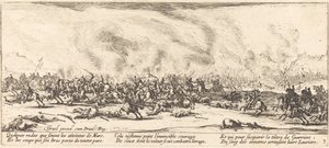 The Battle by Jacques Callot