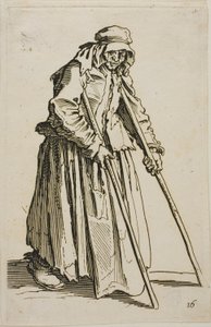The Beggar on Crutches and His Beggar