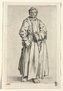 The Beggars: One-Eyed Woman by Jacques Callot