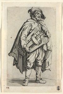 The Beggars: The Hurdy-Gurdy Player by Jacques Callot