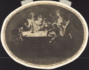 The Card Players by Jacques Callot