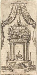The Catafalque by Jacques Callot
