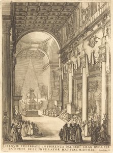 The Catafalque of the Emperor Mathias