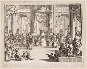 The Child Jesus among the Doctors, from the series “The New Testament” by Jacques Callot