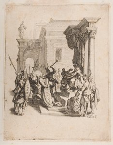 The Condemnation, no. 5 of 11 from La Petite Passion by Jacques Callot