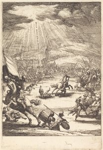 The Conversion of Saint Paul by Jacques Callot