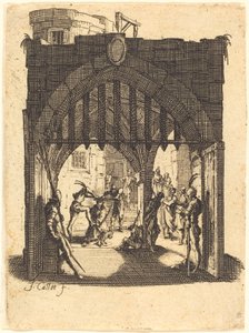 The Crowning with Thorns by Jacques Callot