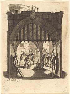 The Crowning with Thorns by Jacques Callot