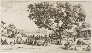 The Fair at Gondreville by Jacques Callot