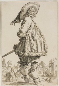 The Gentleman in the Fur-Trimmed Mantle with his Hands Behind his Back, from the series The Nobility of Lorraine