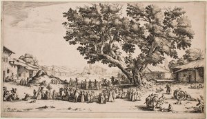 The Gondreville Fair by Jacques Callot